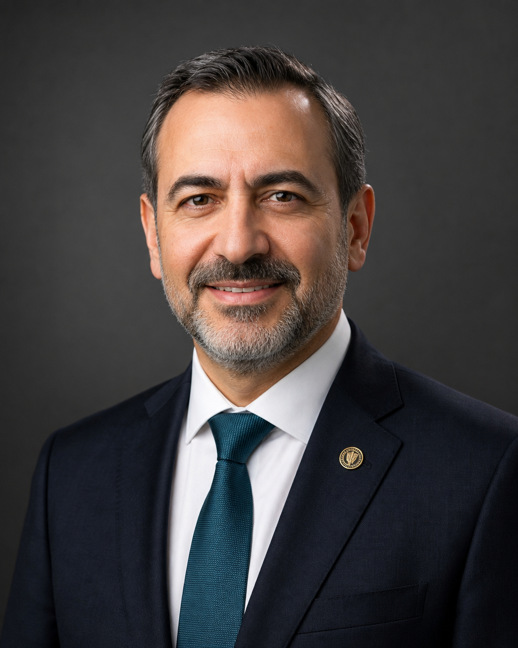 Official portrait of Prof. Dr. Karim Haddad, Professor of Cyber Security Fundamentals at ICS AI University